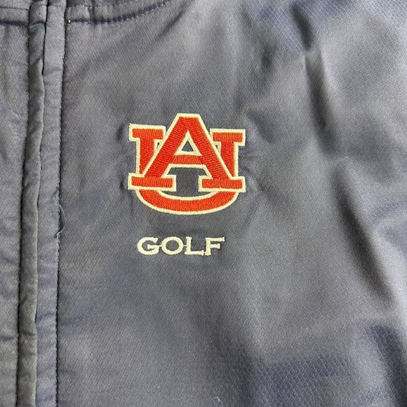 Under Armour Auburn University Golf Jacket Women Size XS Full Zip Blue Active - Picture 5 of 11